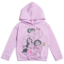 Disney Encanto Isabela Luisa Mirabel Sequin Pullover Fleece Hoodie And Leggings Outfit Set Little Kid To Big Kid