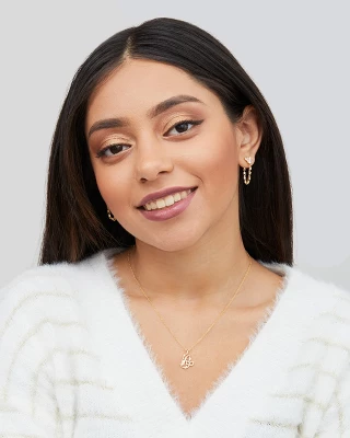 Disney Minnie Mouse 14k Yellow Gold Cutout Silhouette Pendant Necklace, 18" 4 Disney Minnie Mouse 14k Yellow Gold Cutout Silhouette Pendant Necklace, 18" - Image 2