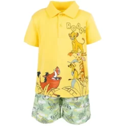 Disney Lion King Mickey Mouse Polo Shirt And Shorts Toddler -Family Style Shop GUEST e3ce935e a0ad 4a7d a637 e3c14968bd18
