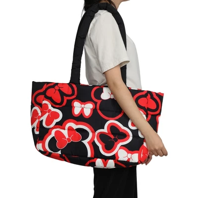 Disney Minnie Mouse Oversized Puffer Tote Bag 7 Disney Minnie Mouse Oversized Puffer Tote Bag - Image 5