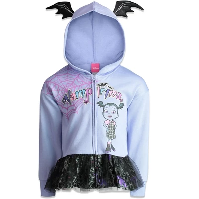 Disney Vampirina Girls French Terry Zip Up Hoodie Toddler 10 Disney Vampirina Girls French Terry Zip Up Hoodie Toddler - Image 8