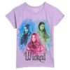 Disney Descendants Audrey Evie Mal Girls 3 Pack T-Shirts Little Kid To Big Kid