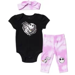 Disney Nightmare Before Christmas Zero Sally Jack Skellington Baby Girls Bodysuit Pants And Headband 3 Piece Outfit Set Newborn To Infant 19 Disney Nightmare Before Christmas Zero Sally Jack Skellington Baby Girls Bodysuit Pants And Headband 3 Piece Outfit Set Newborn To Infant -Family Style Shop GUEST e588f4b7 42a7 4fad 9221 94973bc66dc8