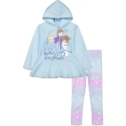 Disney Frozen Elsa Girls Fleece Hoodie And Leggings Outfit Set Toddler -Family Style Shop GUEST e5d625d1 1e68 4f34 badd 844723333ac2