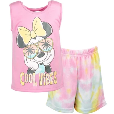 Disney Winnie The Pooh Tank Top Shirt & Mesh Shorts Yellow/Pink 10 Disney Winnie The Pooh Tank Top Shirt & Mesh Shorts Yellow/Pink - Image 8