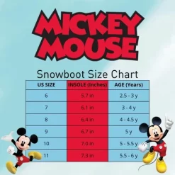Disney Mickey Mouse Boys' Snowboots (Toddler/Little Kids) -Family Style Shop GUEST e67ed627 d15b 4022 b304 aa3e90538e7f