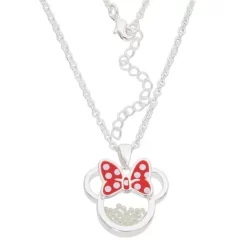 Disney Minnie Mouse Womens Silver Plated Birthstone Shaker Necklace, 18+2" 18 Disney Minnie Mouse Womens Silver Plated Birthstone Shaker Necklace, 18+2" -Family Style Shop GUEST e7f1bced 8bb5 4a30 8f00 18e86931c800