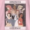 Girl's Disney Princesses Kindness And Courage Poster T-Shirt -Family Style Shop GUEST ea375947 4072 46be b11d 0f34deedba63