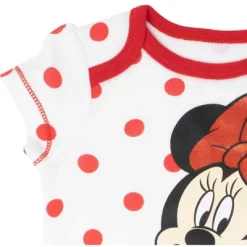 Disney Minnie Mouse Mickey Donald Duck Baby Girls 5 Pack Bodysuits Newborn To Infant -Family Style Shop GUEST ea9eaa38 9264 47fd 811d 1e7e846505d6