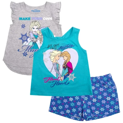 Disney Girl's 3-Pack Fancy Nancy Short Set With Tee, Tank Top And Print Shorts For Toddlers 19 Disney Girl's 3-Pack Fancy Nancy Short Set With Tee, Tank Top And Print Shorts For Toddlers - Image 17
