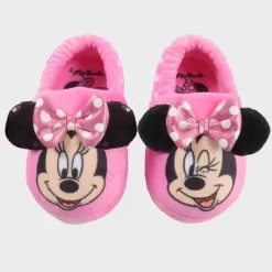 Toddler Girls' Disney Minnie Sock Slippers - Pink -Family Style Shop GUEST edd8321a 5f06 4ac7 887b e432ae5b5277
