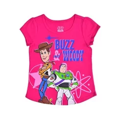 Disney Girl's 4-Pack Stand Back Fellas Toy Story Short Sleeve Graphic Tees For Toddler -Family Style Shop GUEST ee470d06 82c6 4ce2 a7b4 e486aa92a069