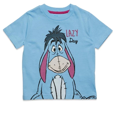 Disney Winnie The Pooh Winnie The Pooh Tigger Eeyore Baby Short Sleeve Graphic T-Shirt 4 Disney Winnie The Pooh Winnie The Pooh Tigger Eeyore Baby Short Sleeve Graphic T-Shirt - Image 2