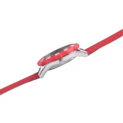 Boys' Disney Descendants 2 Carlos De Vil Tween Stainless Steel Watch - Red -Family Style Shop GUEST ef079cbd bd28 4f09 83cd 087c75e6f2ea