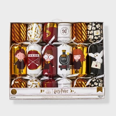 Disney Women's Harry Potter Surprise Crackers 6pk Low Cut Socks - Assorted Colors 4-10 4 Disney Women's Harry Potter Surprise Crackers 6pk Low Cut Socks - Assorted Colors 4-10 - Image 2