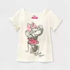 Disney Toddler Girls' 4pc Minnie Mouse Solid Top And Bottom Set - Pink -Family Style Shop GUEST ef8ef8fa d3de 4c0b ab12 a7ce17023a6c