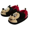 Disney Mickey Mouse Slippers - Kids Cozy Plush Fuzzy Lightweight Warm Comfort Soft House Shoes - Mickey 3D (size 5-12 Toddler - Little Kid) -Family Style Shop GUEST f12ed3db 9eb7 4ccf 9748 0d72722499dd