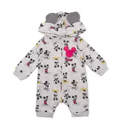 Disney Baby Boy's Mickey Mouse Graphic Printed Long Sleeve Zip Up Jumpsuit Coverall With Hood And 3D Ears For Infant 9 Disney Baby Boy's Mickey Mouse Graphic Printed Long Sleeve Zip Up Jumpsuit Coverall With Hood And 3D Ears For Infant -Family Style Shop GUEST f136152f 6041 4638 9f18 677d937287f2
