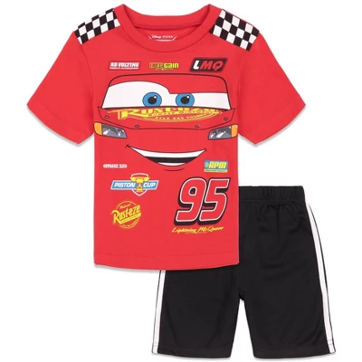 Disney Pixar Cars Lion King Lightning McQueen T-Shirt And Mesh Shorts Outfit Set Toddler 10 Disney Pixar Cars Lion King Lightning McQueen T-Shirt And Mesh Shorts Outfit Set Toddler - Image 8