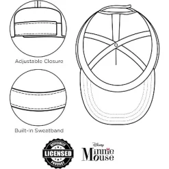 Disney Minnie Mouse Girls Baseball Cap, 2-7 Years -Family Style Shop GUEST f25430da a16b 4c14 8362 5ecbb0c90cfc