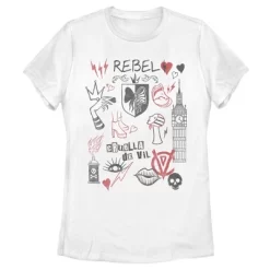 Disney Women's Cruella Rebel Icons T-Shirt -Family Style Shop GUEST f43205c3 7d3f 450f aeeb e2f1791cf2a9