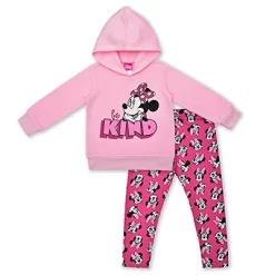 Disney Girl's 2-Pack Minnie Mouse Graphic Pullover Hoodie And Legging Pant Set -Family Style Shop GUEST f4c069e5 40a3 4bca bcfb 0b99d365940e