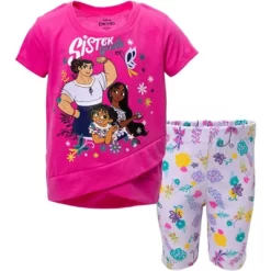 Disney Encanto Mirabel Luisa Isabella Girls T-Shirt And Shorts Outfit Set Toddler To Big Kid -Family Style Shop GUEST fb329d28 12b1 4a97 947b edff60ac4ad9