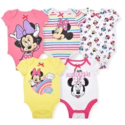 Disney Girl's 5-Pack Minnie Mouse Graphic Baby Bodysuit Creeper Set For Infant 13 Disney Girl's 5-Pack Minnie Mouse Graphic Baby Bodysuit Creeper Set For Infant -Family Style Shop GUEST fb8f1bb7 0ef3 47e8 b500 eed0242f63d1