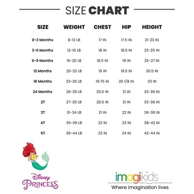 Disney Princess Rapunzel Ariel Belle Jasmine Aurora Baby Girls Snap Romper And Headband Newborn To Toddler 7 Disney Princess Rapunzel Ariel Belle Jasmine Aurora Baby Girls Snap Romper And Headband Newborn To Toddler - Image 5