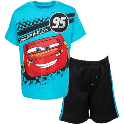 Disney Pixar Cars Lion King Lightning McQueen T-Shirt And Mesh Shorts Outfit Set Toddler 14 Disney Pixar Cars Lion King Lightning McQueen T-Shirt And Mesh Shorts Outfit Set Toddler - Image 12